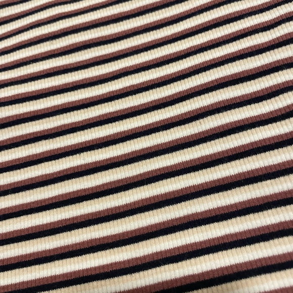 NWT Garage Striped Tube Top cropped shirt - Picture 3 of 3